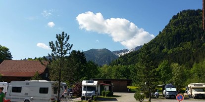 Campingplätze - Ver- und Entsorgung für Reisemobile - Campingpark Oberammergau