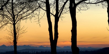 Campingplätze - Besonders ruhige Lage - Bayern - Sonnenuntergang am Pilsensee  - Camping am Pilsensee