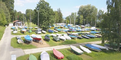 Campingplätze - Segel- und Surfmöglichkeit - Waging am See - Ferienparadies Gut Horn