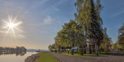 Campingplätze - Baden in natürlichen Gewässern - Strandcamping Waging am See