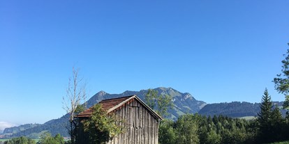 Campingplätze - Waschmaschinen - Die Allgäuer Berge.  - Camping Zeh am See/ Allgäu