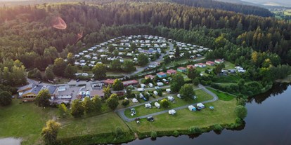 Campingplätze - Besonders ruhige Lage - Bayern - Ferienpark Perlsee Camping