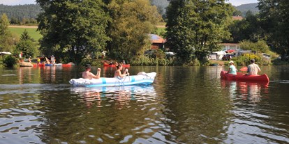 Campingplätze - Baden in natürlichen Gewässern - Camping Höllensteinsee